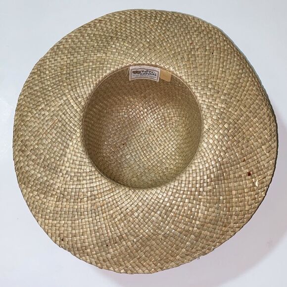 VTG,Happy Cappers By The Field Company Straw Unisex Hat Perfect For Sunny Days - Picture 7 of 16